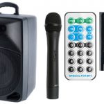 SAL PAB 20A hordozható aktív multimédiás hangdoboz beépített akkuval