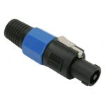 Speakon, professzionális, 4 pólusú dugó