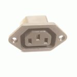 IEC C13 – Beépíthető, fix aljzat