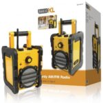 Munkásrádió, ütésálló, vízálló, Aux, FM – basicXL